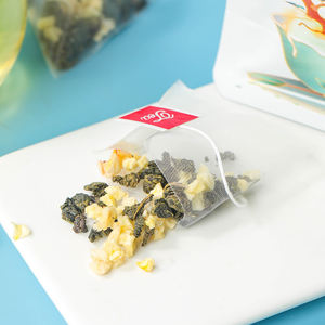 Sachets de thé à l'infusion d'herbes au litchi et au <span class=keywords><strong>oolong</strong></span> |   Mélange de saveurs naturelles fait à la main de qualité supérieure certifié ISO <span class=keywords><strong>Bienfaits</strong></span> pour le bien-être Apaisant - Product Image 2