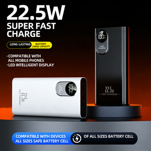 Baterías Externas al por Mayor con Logotipo Personalizado, PD 20W, Carga Rápida <span class=keywords><strong>de</strong></span> 22.5W, USB C, Cargador <span class=keywords><strong>de</strong></span> Teléfono Móvil, 20000 mAh - Product Image 2