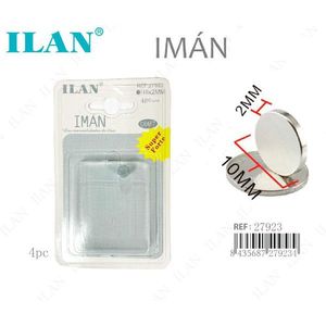 Imán Ilan 10x2 mm 4 Piezas para Manualidades - Product Image 1