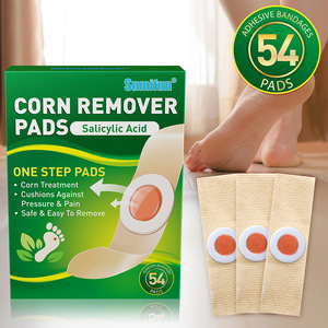 Sumifun – Patchs anti-callosités de haute qualité en boîte avec acide salicylique et herbes chinoises pour le soin <span class=keywords><strong>des</strong></span> pieds, 54 autocollants K000022 - Product Image 2