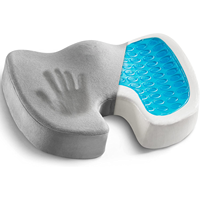 Confort coussin de siège en mousse à mémoire de forme dos zéro gravité coccyx fauteuil roulant orthopédique coussin de Gel de refroidissement
