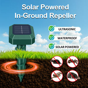 Draagbare Outdoor Mollenslang & Muizen Afstotend Waterdicht Abs Spiraalvormig Ontwerp Solar Repeller Vriendelijk Voor Ongediertebestrijding Solid State - Product Image 2