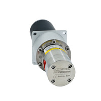Pompe à engrenages micro à entraînement magnétique sans démontage 3 ml/rev 316L PEEK Moteur brossé pour machine de remplissage aseptique de lait UHT