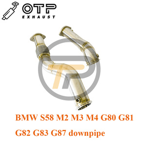 Tuyau d'échappement OTP pour <span class=keywords><strong>BM</strong></span> * S58 M2 M3 M4 G80 G81 G82 G83 G87 tuyau de descente en acier inoxydable SUS304 haute Performance - Product Image 4