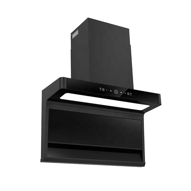 Hot Selling Electric Stainless Steel Hotel & Household Kitchen Extractor Vented Smart App-Controlled Range Hoods with Logo