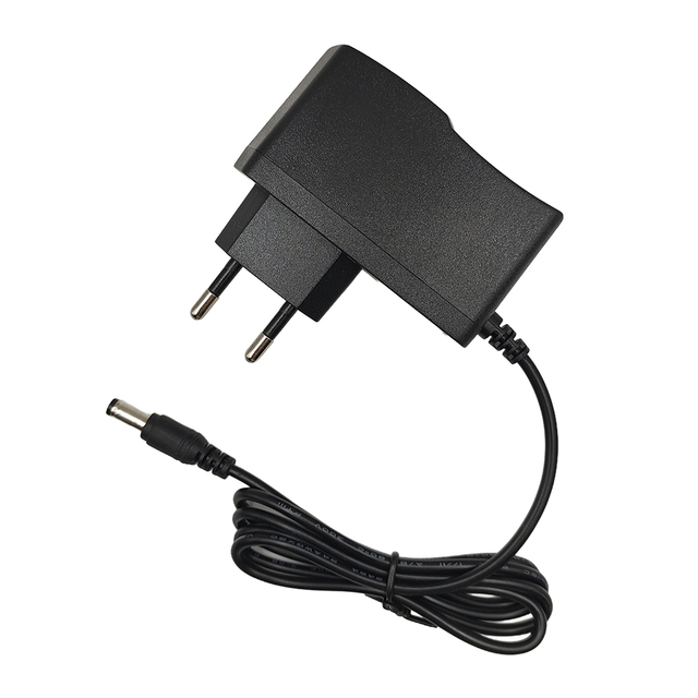 12V 0.5A Power Supply Adapter DC 12V500mA 6W US EU Plug Wall-mounted PC Material 12V 0.5A Power Adapter for Routers