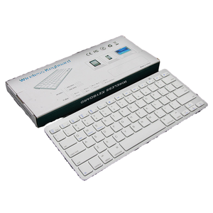Teclado Inalámbrico Bluetooth Mini de 78 Teclas, Ultra Delgado y Portátil para Oficina y Hogar - Product Image 1