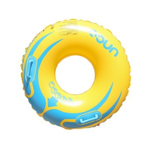 Double Figure Eight Swimming <b>Ring</b> Extra Thick With Handle For Adult Couple Parent Child Pool Use - Product Image 5