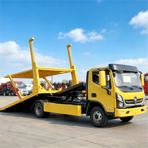 Camion porte-voitures FOTON 4X2 à double pont, transporteur de véhicules 2 places, 160 CV Euro 5, fourni par l'usine chinoise - Product Image 5
