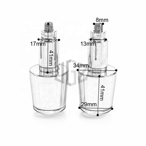 Embouts de guidon CNC pour moto, curseurs d'équilibrage, poignées, bouchons 22 mm pour PIAGGIO GILERA <span class=keywords><strong>NEXUS</strong></span> 300 500 250 E3 FUOCO 500 GP800 GP850 - Product Image 6
