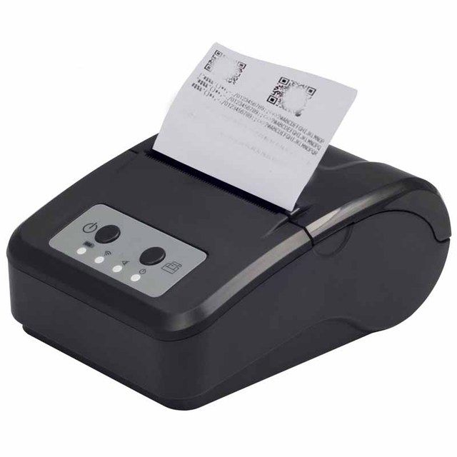NOVISON Mini Portable Wireless Bluetooth Thermal Receipt Printer for Android & IOS Mobile Phones