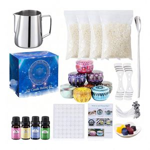 Coffret Cadeau de Bougies d'Aromathérapie Premium avec Pot en Cire de Soja Naturelle pour Promotion en Boutique, Collection de Faveurs de Mariage - Product Image 2