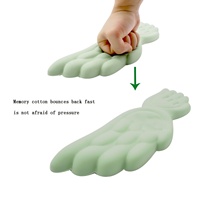 2024 nouveau nuage antidérapant 2 en 1 tapis de souris en mousse à mémoire Support de repose-poignet pour clavier
