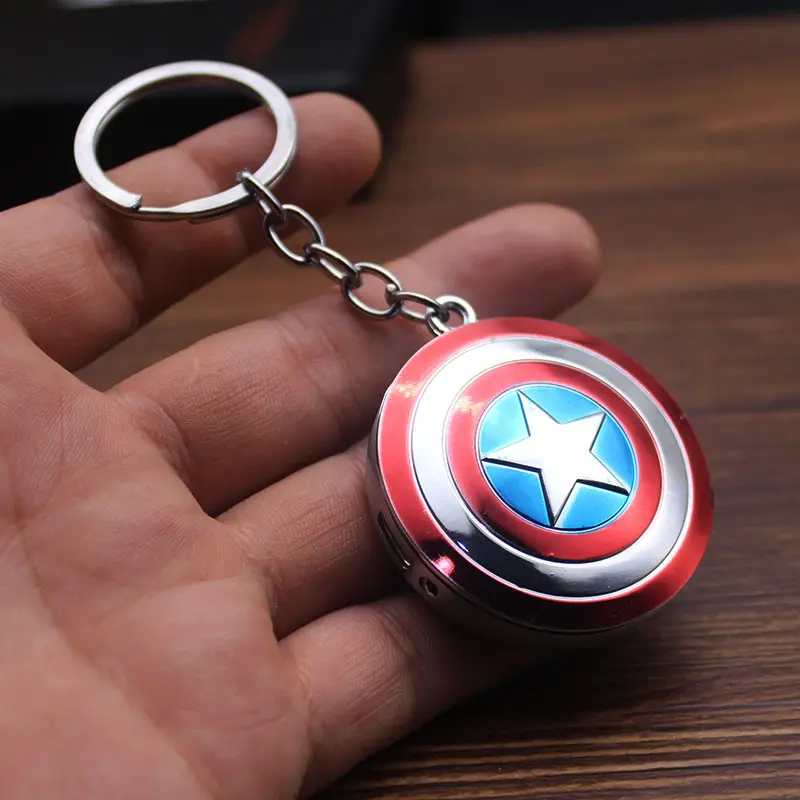3D Marvel America Captain Iron Man Hands Shape Hammer Marvel Usb Rechargeable Electric Lighter
