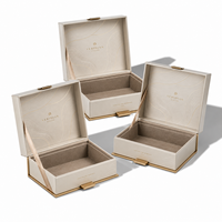 Boîte d'emballage OEM en carton blanc, personnalisée pour thé, café en poudre, cosmétiques, avec estampage doré, pliable