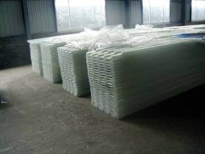 Feuille de toiture ondulée <span class=keywords><strong>en</strong></span> polyester renforcé de fibre de verre (FRP)/feuille de toit transparente/feuille de toiture <span class=keywords><strong>en</strong></span> plastique ondulée FRP - Product Image 4