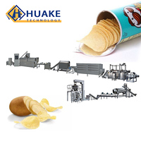Línea de Producción de Papas Fritas Tipo Pringles, Línea de Producción Automática de Papas Fritas Frescas, Línea de Producción Automática de Papas Fritas Tipo Lays