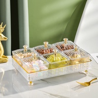 Luxe Opslag Snackbak Woonkamer Gedroogde Fruitplaat Home Snackplaat Notendoos Fruitplaat