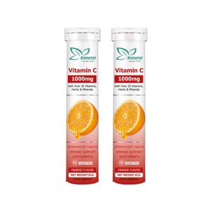 הנמכר ביותר כתום טעם ויטמין C 1000 מ "ג עם מעל 20 ויטמינים עשבי תיבול מינרלים תמיכה חיסונית טבליות עור בהיר - Product Image 1