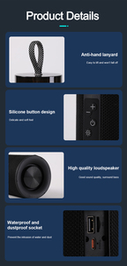 Haut-parleur <span class=keywords><strong>de</strong></span> bureau sans fil coloré RGB LED clignotant pour téléphone portable salon <span class=keywords><strong>table</strong></span> <span class=keywords><strong>de</strong></span> chevet Smart Loudspeaker - Product Image 3