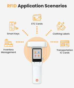 Считыватель <span class=keywords><strong>RFID</strong></span> UHF BH-02S: Умный портативный Android-терминал с Wi-Fi для поиска товаров, стабильный считыватель карт для контроля доступа и учета активов - Product Image 2