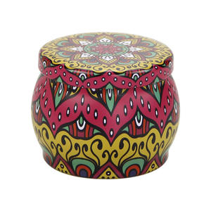 กระป๋องดีบุกสำหรับใส่เทียน รีไซเคิลได้ ภาชนะโลหะเปล่าสำหรับตกแต่ง - Product Image 4