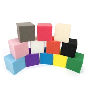 Bloques de espuma de color personalizado trampolín esponja bloque de espuma chico juguete Cubo de espuma suave para niños niño y niña 15x15x15cm - Product Image 4