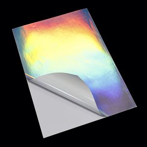 Rongzhen Holographic Eggshell Sticker <b>Paper</b> <b>A4</b> Rectangular Synthetic Security <b>Label</b> for UV Printing - Product Image 3