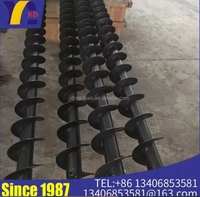 Convoyeur hélicoïdal sans fin en acier inoxydable à vitesse réglable pour usines de ciment et de copeaux, conception Dragon Screw