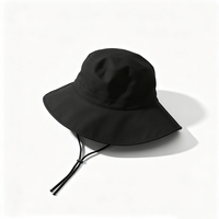 Topi Pantai Lebar Dua Sisi UPF50+ dengan Tali Dagu, Bernapas, Perlindungan UV, Cocok untuk Musim Panas, Aktivitas Luar Ruangan, Memancing, Unisex