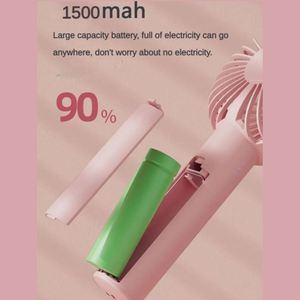 2026 New Arrivals Rechargeable Portable With Phone Holder for Outdoor <b>Usb</b> Handheld <b>Mini</b> <b>Fan</b> - Product Image 5