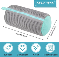 Sac à linge pour machine à laver les chaussures, réutilisable, pour nettoyer les baskets, les chaussures de tennis, kit de nettoyage anti-taches