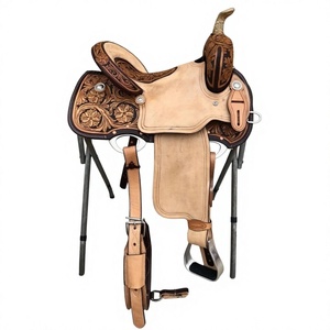 Silla de montar inglesa personalizable hecha a mano de cuero puro BS International NA80 con estructura de madera sostenible para caballo europeo - Product Image 5