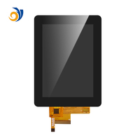 Écran HVGA 3,5 pouces 320*480 rés. Écran LCD TFT couleur de type vertical avec panneau tactile capacitif Pcap, traitement CTP personnalisé AR/AG/AF UR