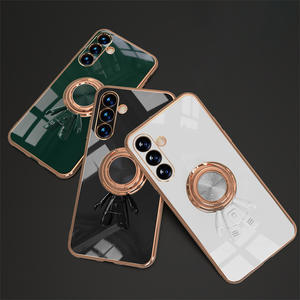 Custodia per telefono con placcatura di lusso graziosa <span class=keywords><strong>astronauta</strong></span> per Samsung Galaxy A54 A34 A24 A73 A33 A14 A13 A04S <span class=keywords><strong>Cover</strong></span> in Silicone morbido - Product Image 1