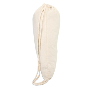 Custom Logo Outing Laundry <strong>Lunch</strong> School Camping Reusable Canvas <strong>Backpack</strong> Beige Printed Drawstring <strong>Bags</strong> - Product Image 3
