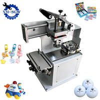 SGW Handmatige Padprinter voor kleine onderdelen, knoppen, sleutelhangers, penlogo's en sampleprint.