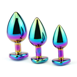 Dispositivo de Masaje Anal con Forma de Corazón para Uso Doméstico, 3 Tamaños, Tapón Anal para Mujer y Hombre para Aplicación Corporal - Product Image 3