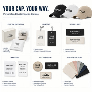 Custom Logo 6-Panel Baseball Cap Unisex Classic Everyday Adjustable Cotton Sun <b>Hat</b> Wholesale 11 Colors White Ebony - Product Image 5