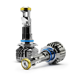 Aurora Fish Eyes H4 Mini proyector bombillas H7 H11 H4 9005 9006 Mini lente Led faro para coche motocicleta - Product Image 1