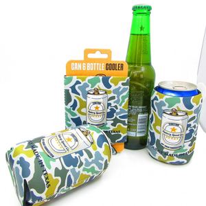 Refroidisseur de canettes de bière 3mm Can Coozies, motifs camouflage, isolé, léger, pour la chasse, la pêche, la survie en extérieur - Product Image 4