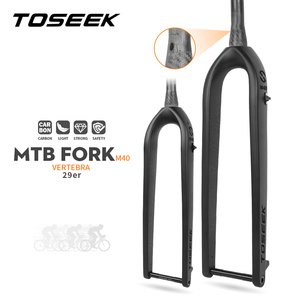 Toseek Phuộc Trước Xe Đạp sợi <span class=keywords><strong>carbon</strong></span> toàn bộ 27.5/29er tích hợp Phuộc Trục xe đạp 15x110mm - Product Image 6