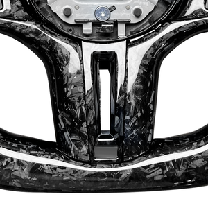 <span class=keywords><strong>Volante</strong></span> <span class=keywords><strong>deportivo</strong></span> de grano forjado <span class=keywords><strong>para</strong></span> BMW, serie 1, Serie 2, Serie 3, serie 118d, M3, con diseño de grano forjado en la parte superior de la pantalla, <span class=keywords><strong>para</strong></span> BMW - Product Image 6