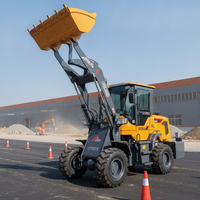 Hydraulischer Radlader mit Dieselmotor für Lager, Baustellen und Materialtransport
