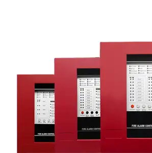 4 8 16 bölge geleneksel yangın alarmı sistem akıllı yangın alarmı kontrol paneli