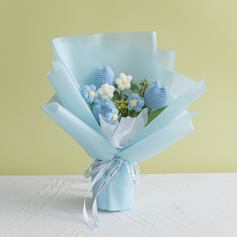 Fat rabbit tulip blue series-suitable for mothers day