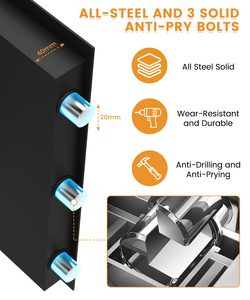 Weichi Custom Security Steel Home Use Electronic Safe Anti-theft Money Deposit Safes Metal <b>Box</b> Room Hidden Secret Safe <b>Box</b> - Product Image 5