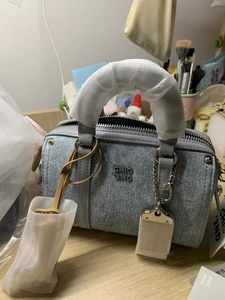 Nanfeng 2025 nữ bạch kim màu xanh biển gối túi đơn xử lý đa năng thời trang Crossbody Vai Túi Xách Polyester - Product Image 4