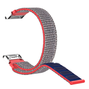 Cinturini in Nylon CHARM 20/22/26mm per Garmin Fenix 8/7/7X PRO/6X, Traspiranti, Morbidi, Resistenti all'Usura, con Chiusura a Strappo, Cinturino Sostitutivo <span class=keywords><strong>9</strong></span> - Product Image 6