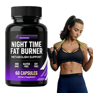 OEMプライベートラベルナイトタイムダイエットピル白インゲン豆痩身カプセルグリーンコーヒー豆エキス脂肪燃焼タブレット - Product Image 1